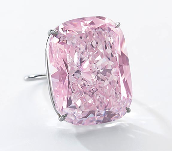 World's Largest Fancy Intense Pink Diamond Hits the Auction Block in ...