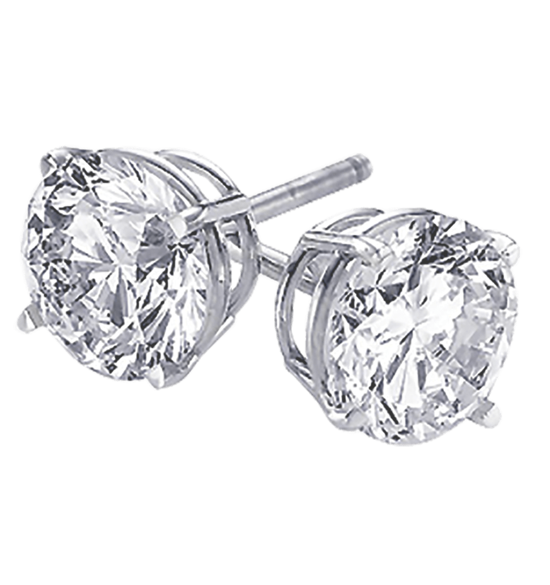 Diamond Stud Earrings