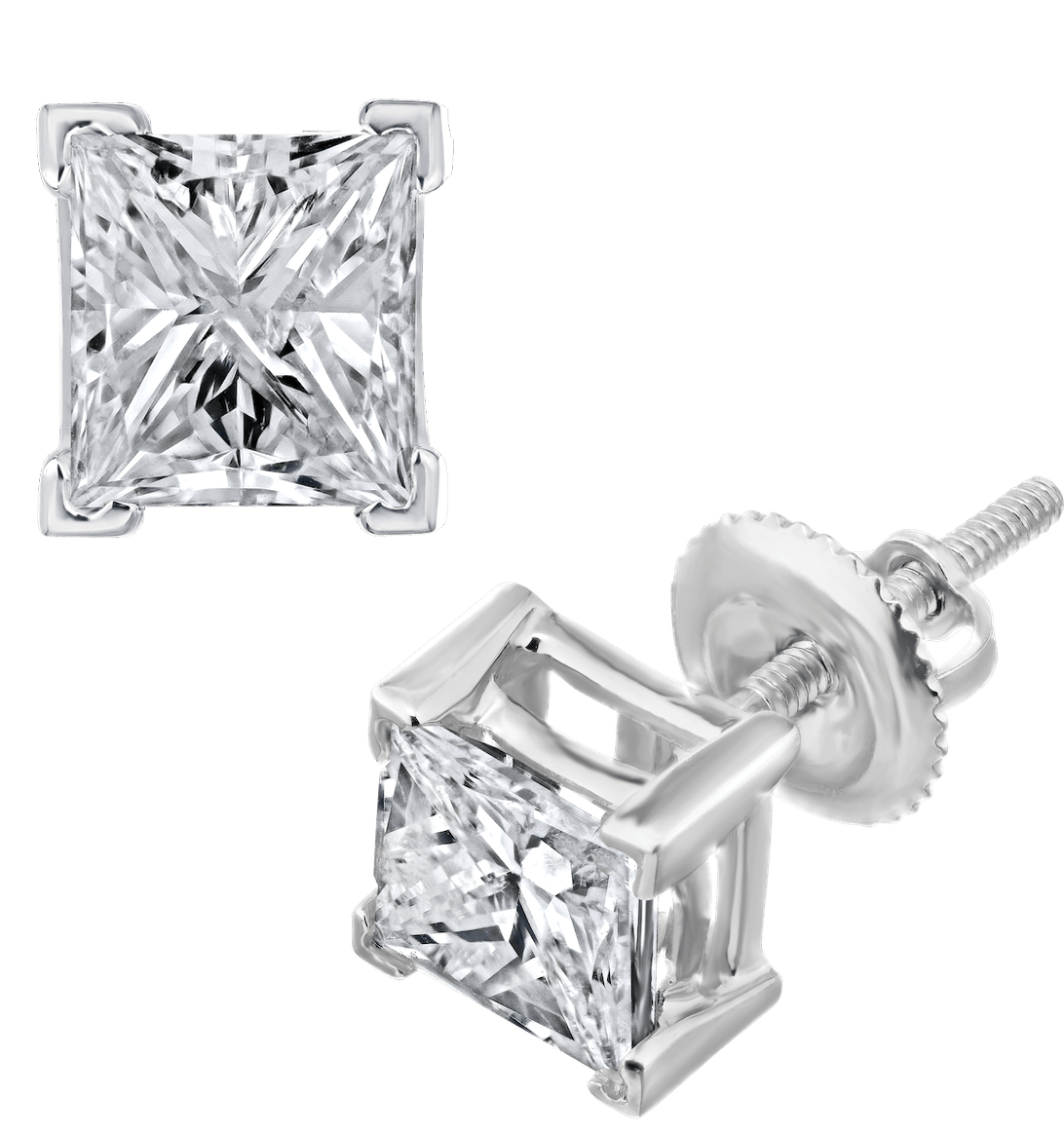 Diamond Stud Earrings