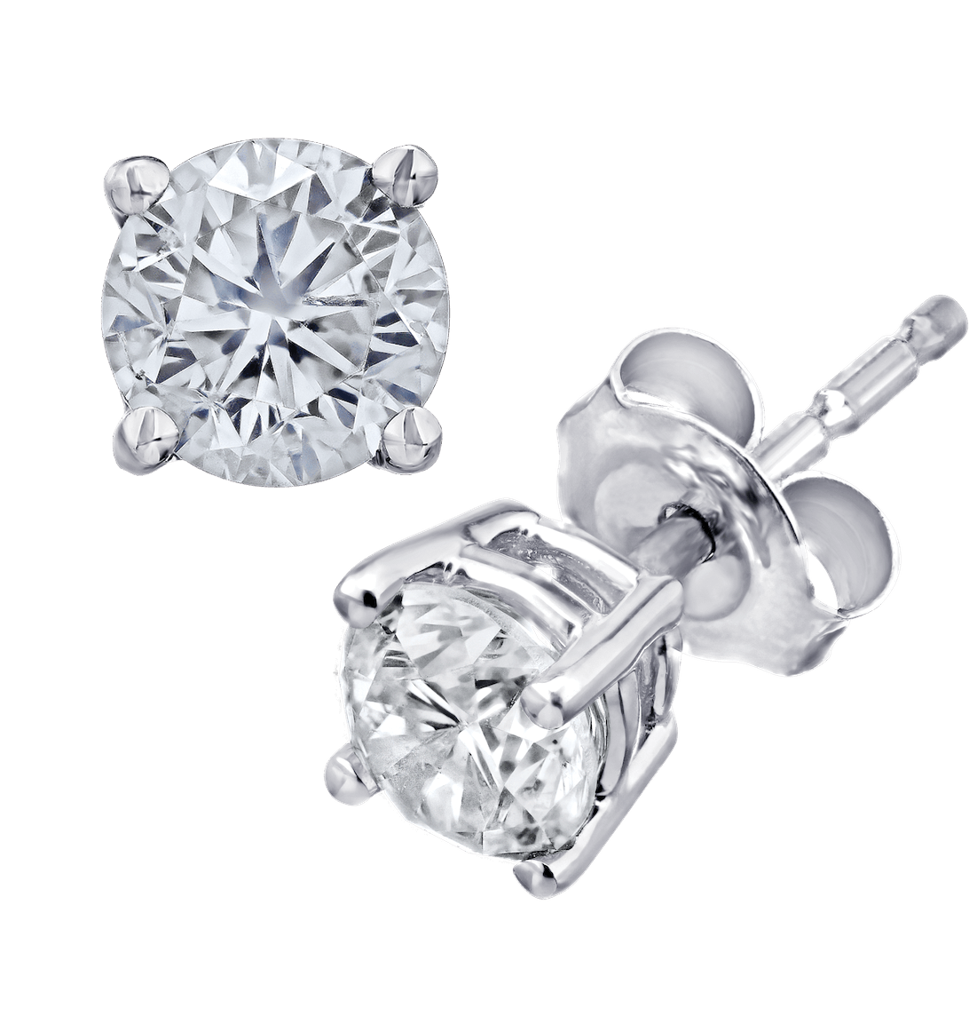 Diamond Stud Earrings